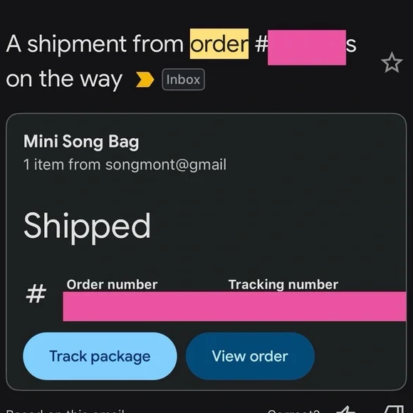 Songmont Blush Pink Mini Song Bag - Picture 12 of 12